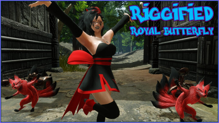 Riggified Royal Butterfly