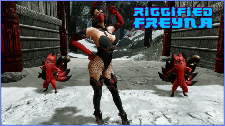 Riggified Freyna