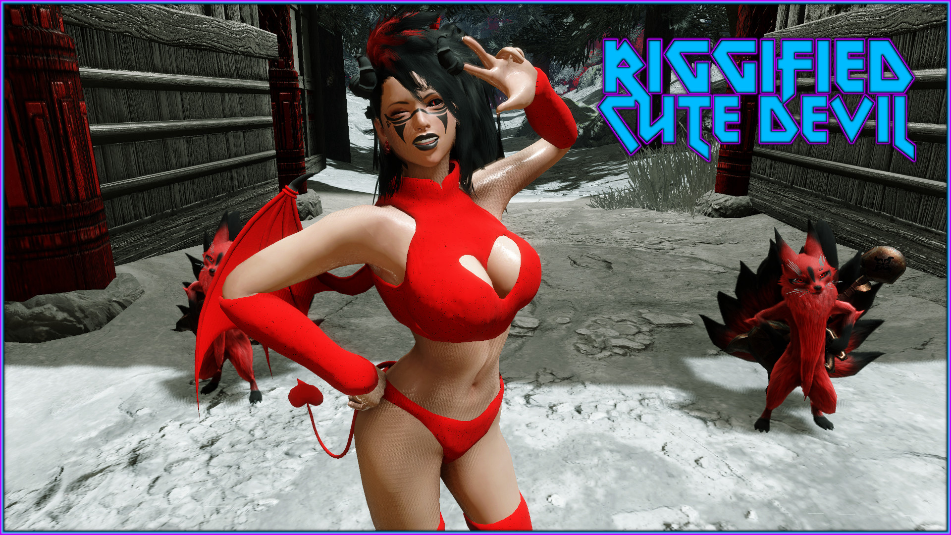 Riggified Cute Devil