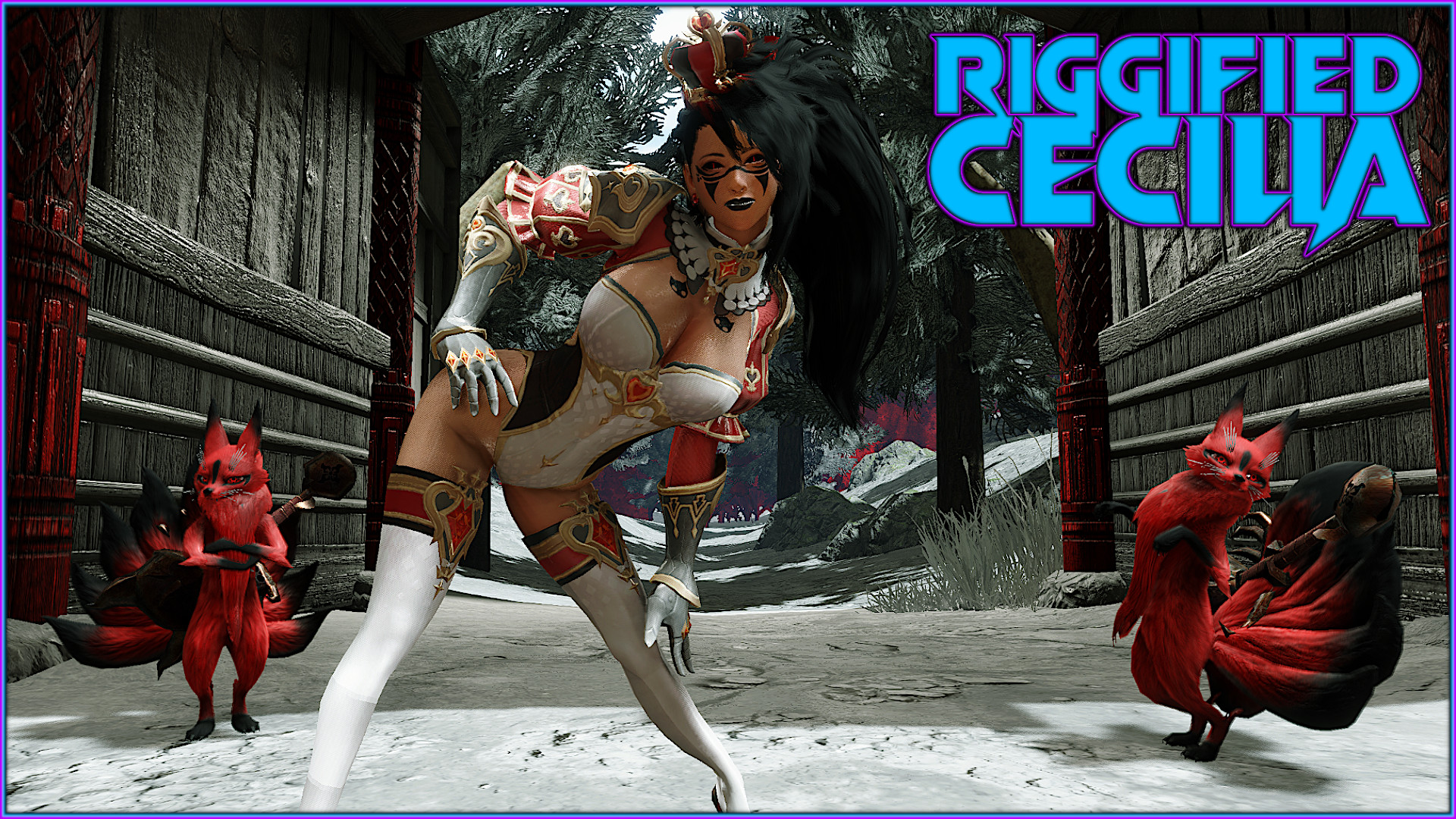 Riggified Cecilia