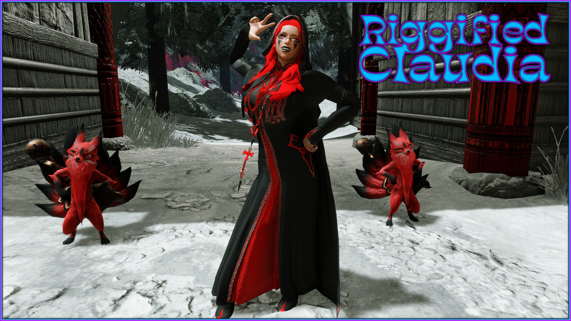 Riggified Claudia