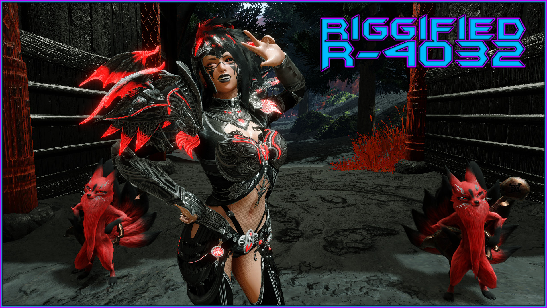 Riggified R-4032