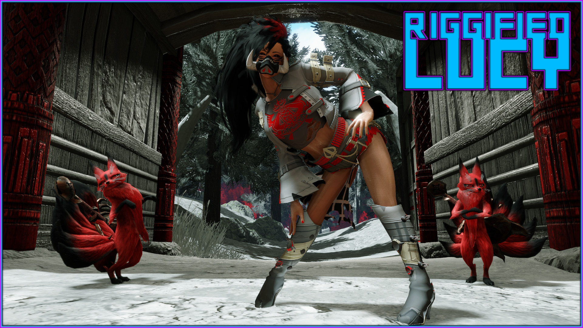 Riggified Lucy